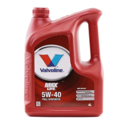 Abbildung von Valvoline Maxlife 5W 40 4l Motoröl 872364 VOLKSWAGEN: Golf 4, 5, 7, AUDI: Q3, A4 B8 Avant, A6 C6 MERCEDES BENZ: E Class Saloon