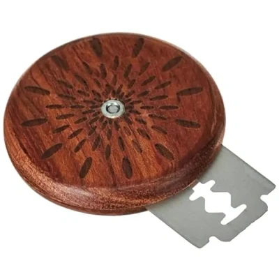 Abbildung von Wundermix WunderStyler® Compact Bäckermesser Brot mit Rasierklinge Teigmesser aus Holz Ritzmesser zum Einschneiden