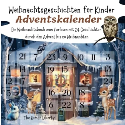 Abbildung von Weihnachtsgeschichten Adventskalender für Kinder Ein Weihnachtsbuch zum Vorlesen und Erstleser mit 24 Geschichten durch den Advent bis Weihnachten