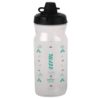 Abbildung von ZEFAL Sense Soft 65 No Mud Wasserflasche Trinkflasche Fahrrad Transluzent 650 ml Rennrad MTB Radflasche