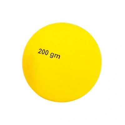 Abbildung von Ballwurf Der Wettkampf Wurfball 200 Gramm aus Kunststoff,Gelb