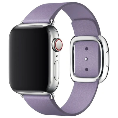 Abbildung von Apple Modern Buckle Watch small 38mm / 40mm 41mm Lilac MV6U2ZM/A