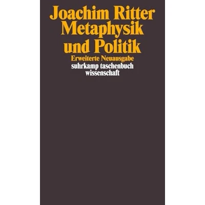 Abbildung von Metaphysik und Politik: Studien zu Aristoteles Hegel (suhrkamp taschenbuch wissenschaft)