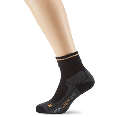 Abbildung von Camano Herren 5944 Sportsocken, Schwarz (Black 5), (Herstellergröße: 43/46)