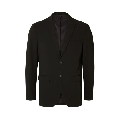 Abbildung von Selected Homme SLIM FIT Anzugsakko, Herren, Größe: 58, Black