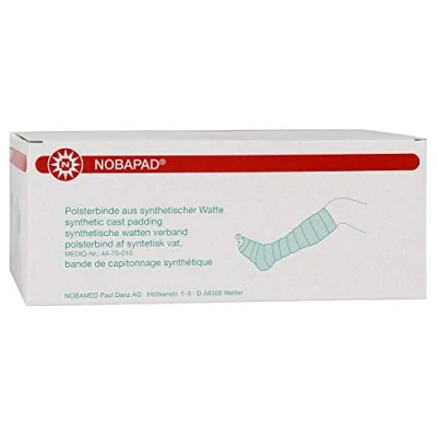 Abbildung von NOBAPAD 10 cm x 3 m 20 Stk Polsterbinde aus synthetischer Watte