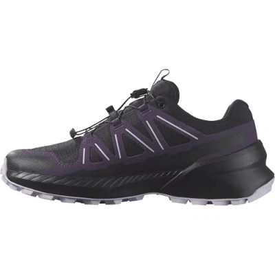 Abbildung von Salomon Speedcross Peak Climasalomon wasserdichte Damen Trail Laufschuhe, Outdoor bereit, Geländegängiger Schutz , Aktiver Grip, Black, 43 1/3