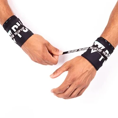 Abbildung von PULLUP &amp; DIP Calisthenics Wrist Wraps für mehr Stabilität Sicherheit im Training, Handgelenkbandagen Calisthenics, Krafttraining, Turnen Fitness, Handgelenkstütze Frauen und Männer