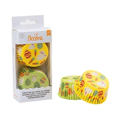 Abbildung von Decora 0339838 PAPIERFÖRMCHEN OSTERN 50 X 32 MM 36ST