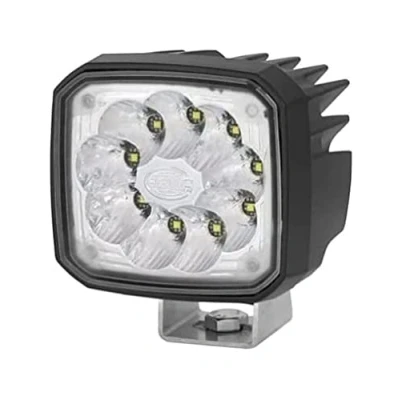 Abbildung von HELLA LED Arbeitsscheinwerfer Ultra Beam Gen. II 24V / 12V 4400lm Anbau/geschraubt schwenkbarer Montagebügel Spotausleuchtung Stecker: DEUTSCH Stecker 1GA 995 606 021