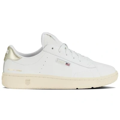 Abbildung von K SWISS Slammklub CC Sneaker low, Damen, Größe: 41, White champagne egret Schuhe