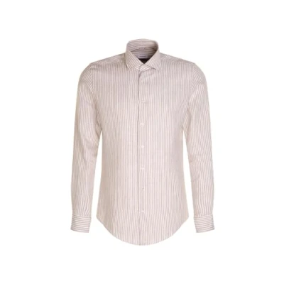 Abbildung von Seidensticker Herren Regular Fit Langarm Hemd, Sand, 44