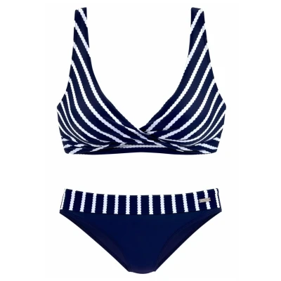 Abbildung von LASCANA Triangel Bikini, in Wickeloptik