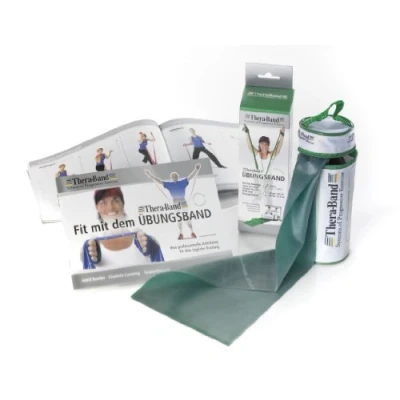 Abbildung von Thera Band Uni Physioband, stark/grün, 2,50 m