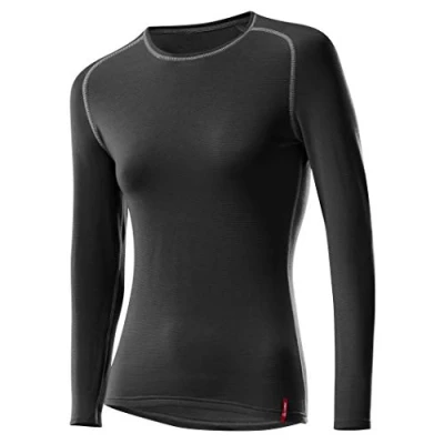 Abbildung von Löffler Damen Unterhemd Shirt Transtex Warm La, schwarz, 42