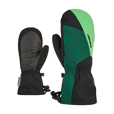 Abbildung von Ziener Kinder LAVALINO Ski Fäustling/Wintersport wasserdicht extra warm Wolle, deep green, 4,5