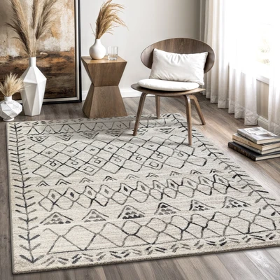 Abbildung von Sanat Teppich »Boho 8200« rechteckig 10 mm Höhe Kurzflor, robust, Boho, Scandic, für Fussbodenheizung geeignet