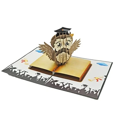 Abbildung von Favour Pop Up® 3D Glückwunschkarte zur Prüfung. Ideal auch für Gutschein oder Geldgeschenk TC008