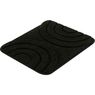 Abbildung von Kleine Wolke Badteppich, Polyacryl, Schwarz, 55x65cm