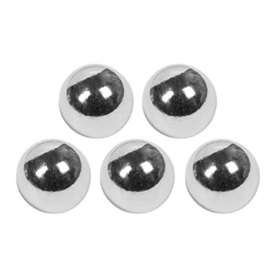 Abbildung von Connex Neodym Kugelmagnet Ø 10 mm 5 Stück im praktischen Set Extra starker Magnet 2 kg Haftkraft Für Haushalt &amp; Hobby / Powermagnet Magnetkugel Mini DY7100021 Chrom (5 Stück)