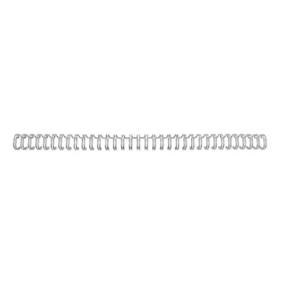 Abbildung von Rexel WireBind Drahtbinderücken, 100 Stück, 5mm, silber