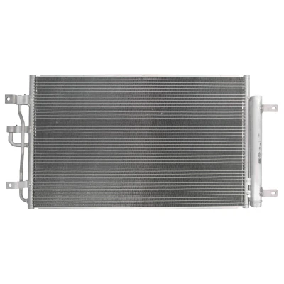 Abbildung von NISSENS 941216 Klimakondensator mit Trockner Aluminium 395 R 134a CHEVROLET: Captiva