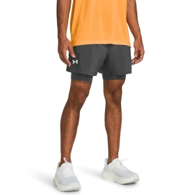 Abbildung von Under Armour Herren UA LAUNCH 5&#039;&#039; 2 IN 1 SHORTS Pants