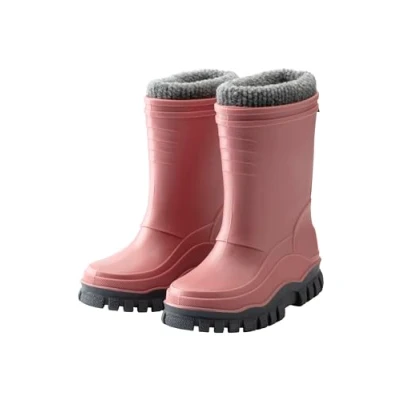 Abbildung von Sterntaler Jungen Mädchen Unisex Kinder herausnehmbarem Innenschuh Gummistiefel, perlrosa, 23 EU