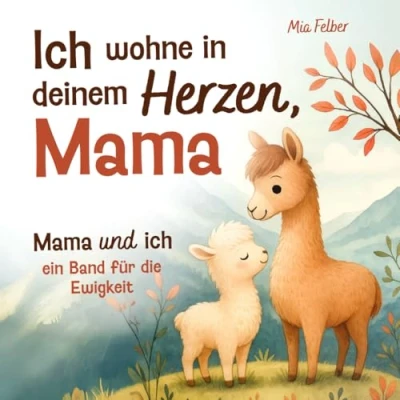 Abbildung von ich wohne in deinem Herzen, Mama: Mama und Ein Band für die Ewigkeit. Kinderbuch über einzigartige Liebe Bindung zwischen Mutter Kind.