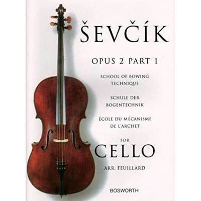 Abbildung von Sevcik for Cello Opus 2, Part 1: School of Bowing Technique
