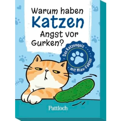 Abbildung von Warum haben Katzen Angst vor Gurken?: Das Katzenquiz mit Miau Faktor Quiz für Kinder ab 6 Jahren über 50 Fragen (Kinderquiz schlaue Kids)