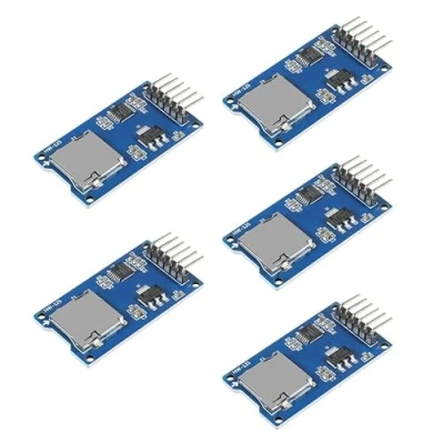 Abbildung von GERUI 5 stücke SPI Reader Micro Speicher SD TF Karte Memory Card Shield Modul kompatibel mit für Arduino
