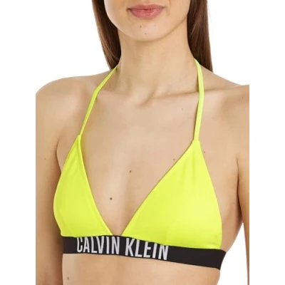 Abbildung von Calvin Klein Damen Bikini Oberteil Triangel mit Schnürung