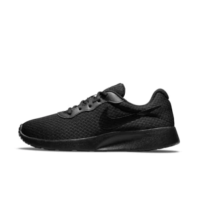 Abbildung von Nike Herren Tanjun Walking Schuh, Black/Black Barely Volt, 42 EU