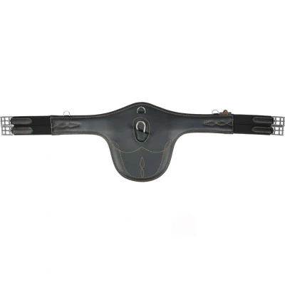 Abbildung von Kentucky Spring Sattelgurt Stud Schwarz 125cm