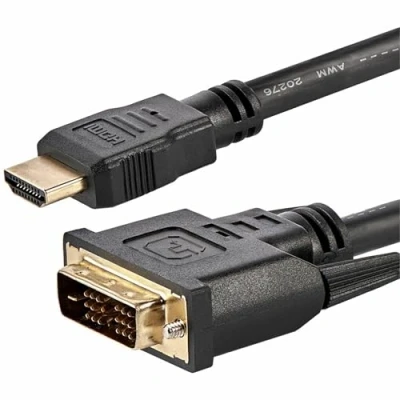Abbildung von StarTech.com 1,8m HDMI auf DVI D Kabel / Anschlusskabel St/St (HDMIDVIMM6)