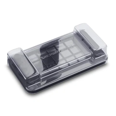 Abbildung von Decksaver LE Cover für Loupedeck Live S Strapazierfähige Polycarbonat Hülle in geräucherter, klarer Farbe, hergestellt Großbritannien
