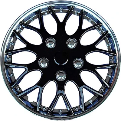 Abbildung von AutoStyle PP 9703CB Radblenden 13Zoll schwarz/silber