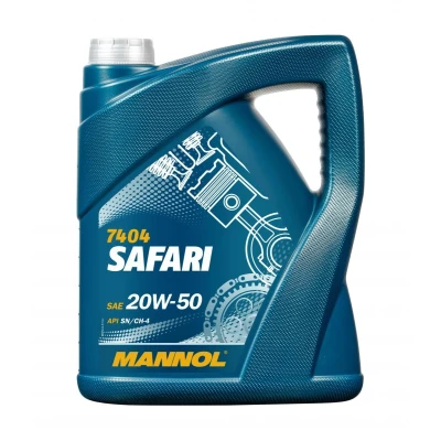 Abbildung von Mannol Safari 20W 50 5l Motoröl MN7404 5 KIA: cee‘d II Hatchback, Sportage III, Sportswagon, SUZUKI: SWIFT 3, SX4 S Cross, 4