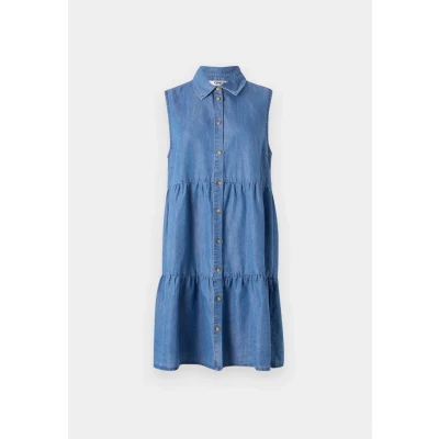Abbildung von ONLY Onlbea Siesta Dress Jeanskleid, Damen, Größe: Medium, Medium blue denim