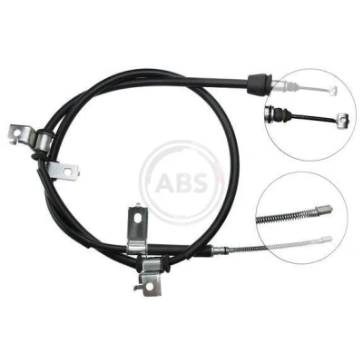 Abbildung von A.B.S. K15357 Handbremsseil 1610 Trommelbremse für Links /Rechtslenker