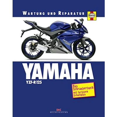 Abbildung von YAMAHA YZF R 125: Das Schrauberbuch mit farbigem Schaltplan (Wartung und Reparatur)