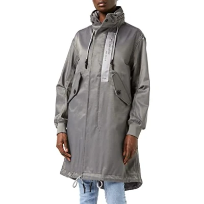 Abbildung von G STAR RAW Damen Fishtail Parka, Grau (granite D21020 C896 1468), M
