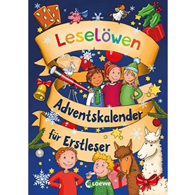 Abbildung von Leselöwen Adventskalender für Erstleser: Bezaubernde Geschichten zur Weihnachtszeit in 24 Kapiteln