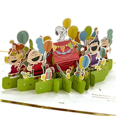 Abbildung von Hallmark Signature Paper Wonder Peanuts Pop Up Geburtstagskarte (Celebrate)