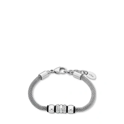 Abbildung von s.Oliver Armband silvercoloured, Damen, Größe: One Size, Silver coloured
