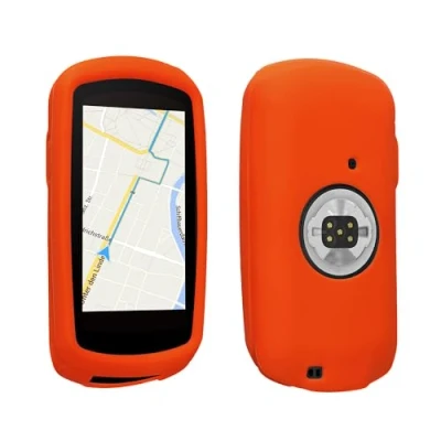 Abbildung von kwmobile Hülle kompatibel mit Garmin Edge 1040/1040 Solar Silikon GPS Fahrrad Case Schutzhülle