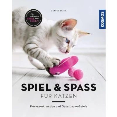 Abbildung von Spiel &amp; Spaß für Katzen: Denksport, Action und Gute Laune Spiele