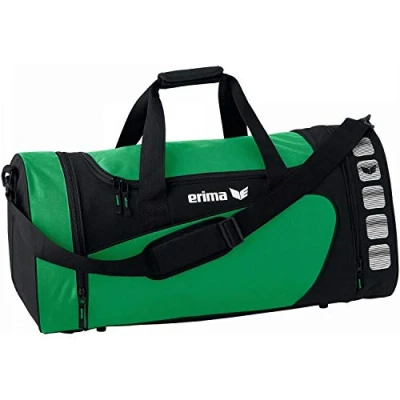 Abbildung von erima Sporttasche, smaragd/schwarz, S, 28 Liter, 723332