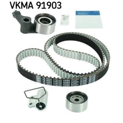 Abbildung von SKF VKMA 91903 Zahnriemensatz 178 mit abgerundetem Zahnprofil TOYOTA: Avensis II Station Wagon, RAV4 Off Road, Verso